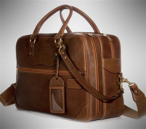 stylish men's weekend bag